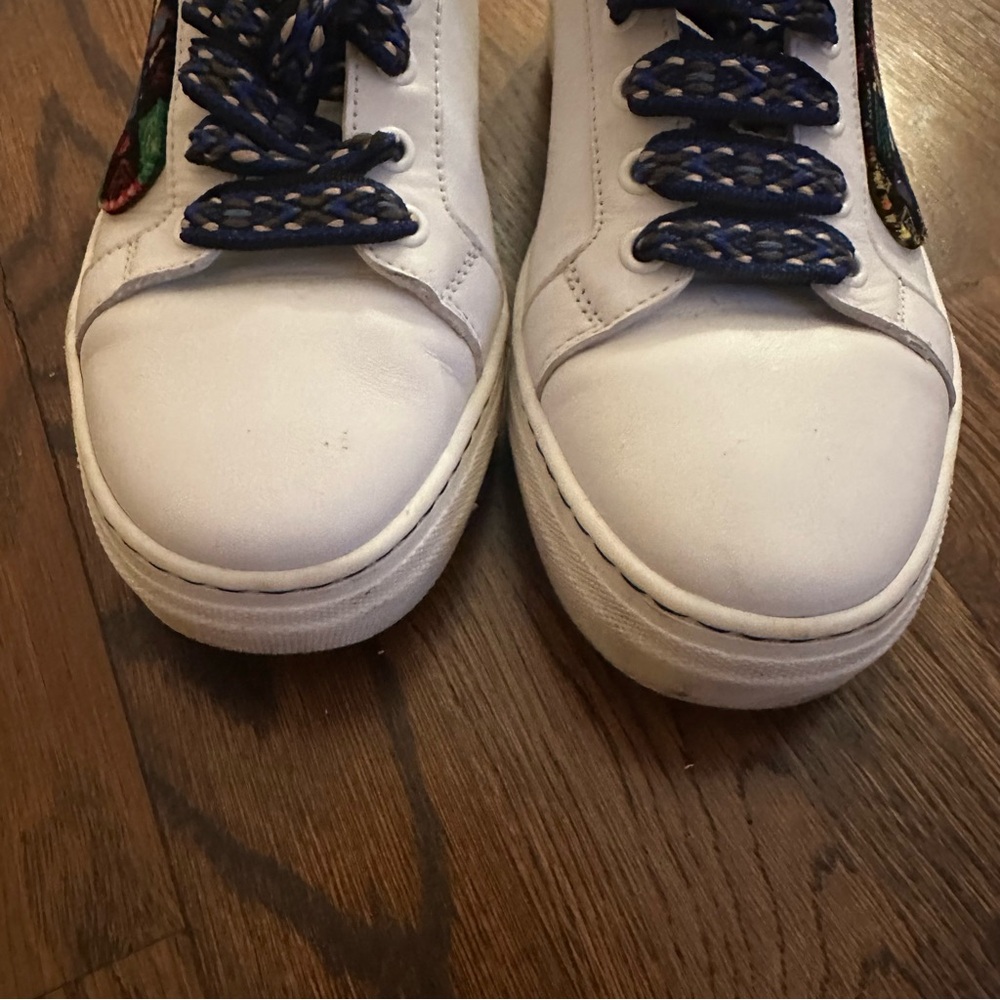Etro Tribal Patch leather trainer sneaker size EU 39 - Picture 9 of 13